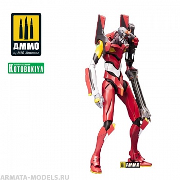 KTOKP300R Сборная модель робота Neon Genesis Evangelion Plastic Model Kit Unit 02
