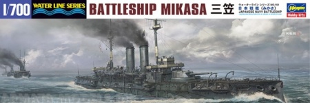 49151 Линкор JAPANESE NAVY BATTLESHIP MIKASA (waterline model kit)  (HASEGAWA)  1/700 Hasegawa