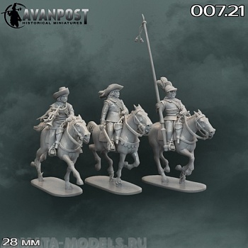 007.21АП Конная командная группа, XVII в