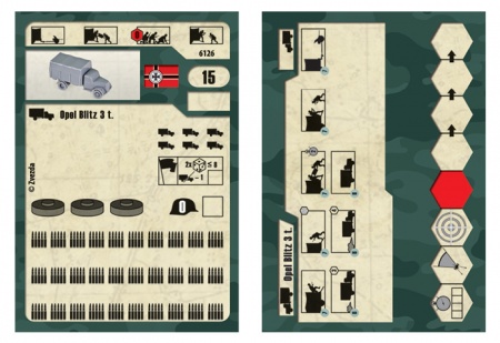 6126 Немецкий грузовик Опель-Блиц Звезда