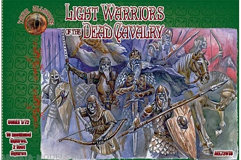 ALL72013 Фигуры Light Warriors of the Dead Cavalry 1/72