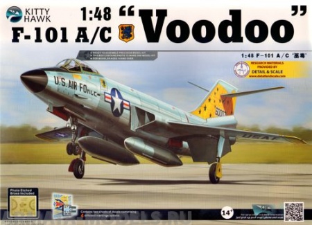 KH80115 Самолет F-101A/C Voodoo Kitty Hawk