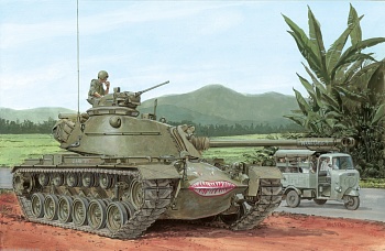 3544Д 1/35 Американский танк  M48A3 MOD.B