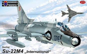KPM0197 Истребитель-бомбардировщик Su-22M4 international (KP Models) 1/72