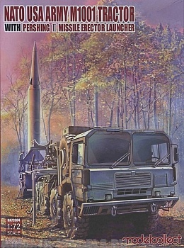 UA72084 Nato M1001 MAN Tractor & Pershing II Missile Erector