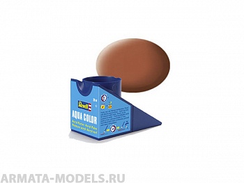 36185 Аква-краска коричневая матовая