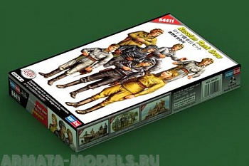 84411 Советский танковый экипаж Russian Tank Crew (HobbyBoss) 1/35