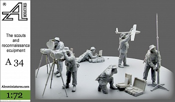 А34 Разведгруппа и средства разведки, 1:72
