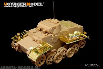 PE35593 Набор фототравления для WWII German Pz.Kpfw.I Ausf.F (Late  version)(FOR HOBBYBOSS 83805)