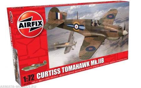 A01003A Самолет Curtis P-40B Tomahawk Airfix