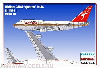 ЕЕ144154_1 Авиалайнер 747SP RR QANTAS old