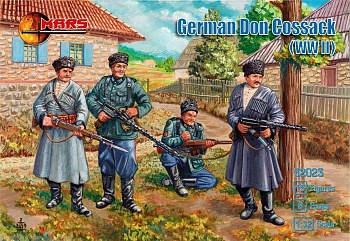 32023MR Фигуры WWII Don Cossacks (German Allies) Mars, 1/32