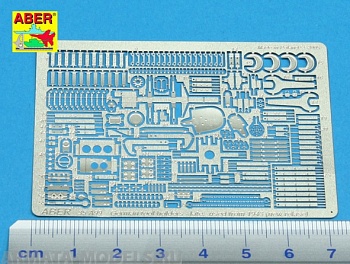 ABR-35-A99  Дополнения для  German tool holder-late used from 1943 (new release) для  1/35