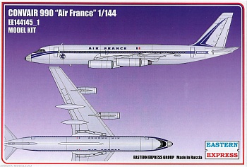 ЕЕ144145_1 Авиалайнер CV990 AIR FRANCE