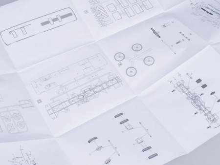 4001KIT Сборная модель ЗИУ-9 1974 г. Start scale models (SSM)
