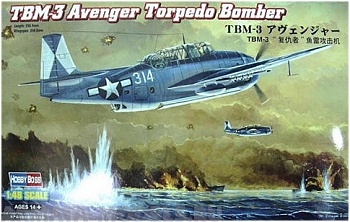 80325 Самолет TBM-3 Avenger Torpedo Bomber