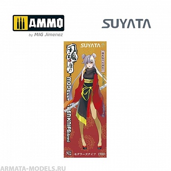 CT001 Модельный цанговый нож Modeler's Pen Knife - Tang Broadsword (4mm)