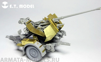 E35-025ET  WWII German 3.7cm FLAK 37 Anti-Aircraft Gun 1/35