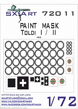 72011SX Окрасочная маска Toldi I/II (IBG)