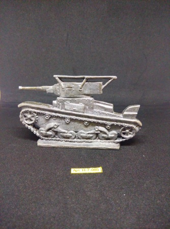 Н-7-085 Танк Т-26 с антенной Солдатики "Ура"