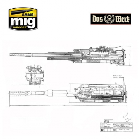 DW35004 Сборная модель 3cm Flakvierling 103/38 Das Werk