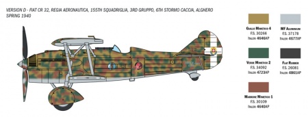 1438ИТ CR.32 FRECCIA Italeri