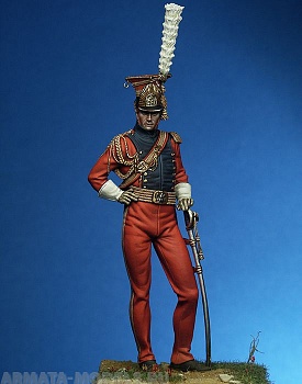 75-113PEGASO Officer of the 2nd Light Cavalry