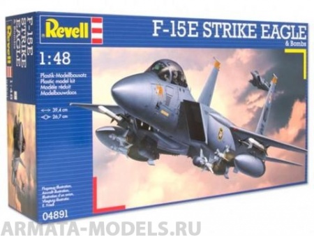 04891 Истребитель F-15E Strike Eagle Revell