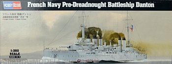 86503 Корабль	French Navy Pre-Dreadnought Battleship Danton 1/350