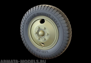RE35-531 ZiS-5 Road wheels (Omskij ZAvod)