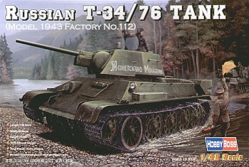 84808 Танк Russia T-34/76 Tank 1943