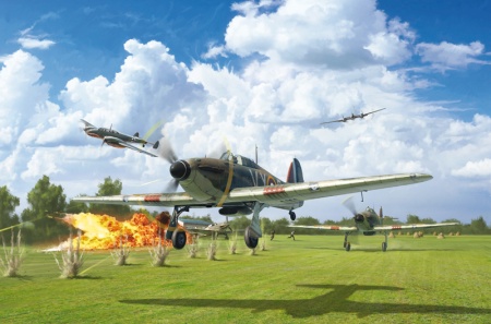 2802ИТ Hurricane Mk.I Italeri