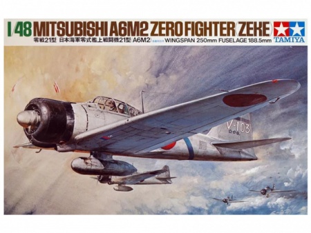 61016 Истребитель A6M2 Type21 Zero Tamiya