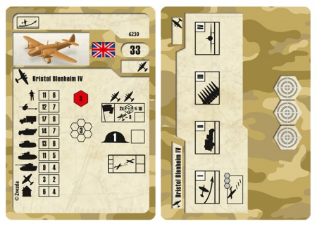 6230 Британский бомбардировщик Бристоль Бленхейм IV Звезда