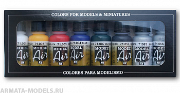 V-71174 Набор Model Air   Базовые цвета (8цв.)
