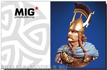 MIGH09-021  Кельтский вождь, 1/9 бюст