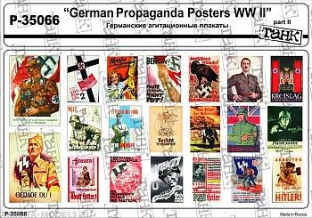 P-35066 German Propaganda Posters WW II part II