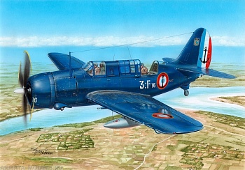 SH72350 Самолёт SB2C-5 Helldiver The Final Version