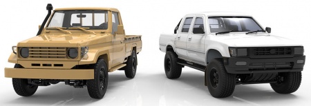 VS-007 PICKUP SET 1/35 Meng