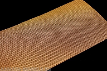 AH0054 Сетка латунная плетеная, ячейка 1,20 мм 10х20 см