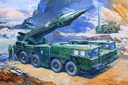 3520Д Ракет.установка SCUD B w/MAZ-543 Dragon