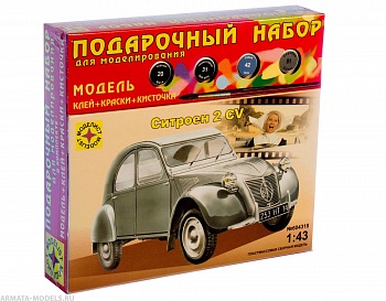 ПН604318 Автомобиль Citroen 2CV (1:43)