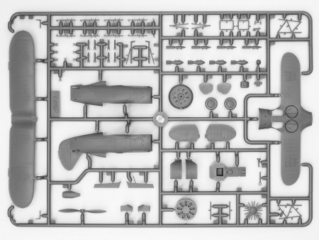72076 И-153, Истребитель ВВС Китая ІІ МВ ICM