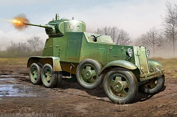 83838 Бронетранспортер Soviet BA-3 Armor Car