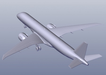 ЕЕ144152_1 Авиалайнер EMB 190E2 AIR ASTANA Восточный экспресс