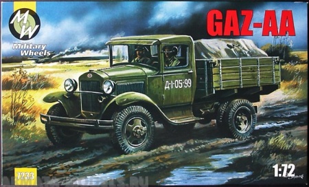 MW7233 GAZ AA MILITARY WHEELS KITS