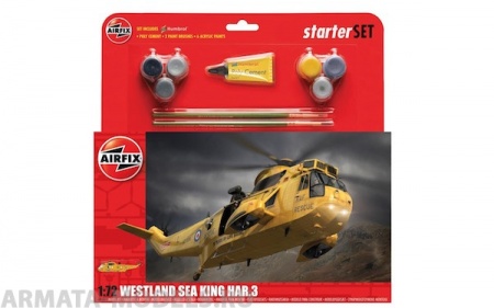 A55307 Подарочный набор Westland Sea King Starter Size 3 Airfix