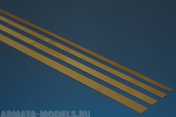 051 6030RB Латунные полоски Brass stripes, 0,60 x 3,0