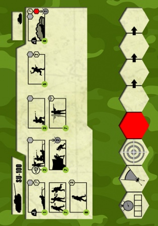 6211 Советский истребитель танков СУ-100 Звезда