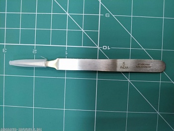 SN5TW Пинцет N5 с суперострыми кончиками, 12 см